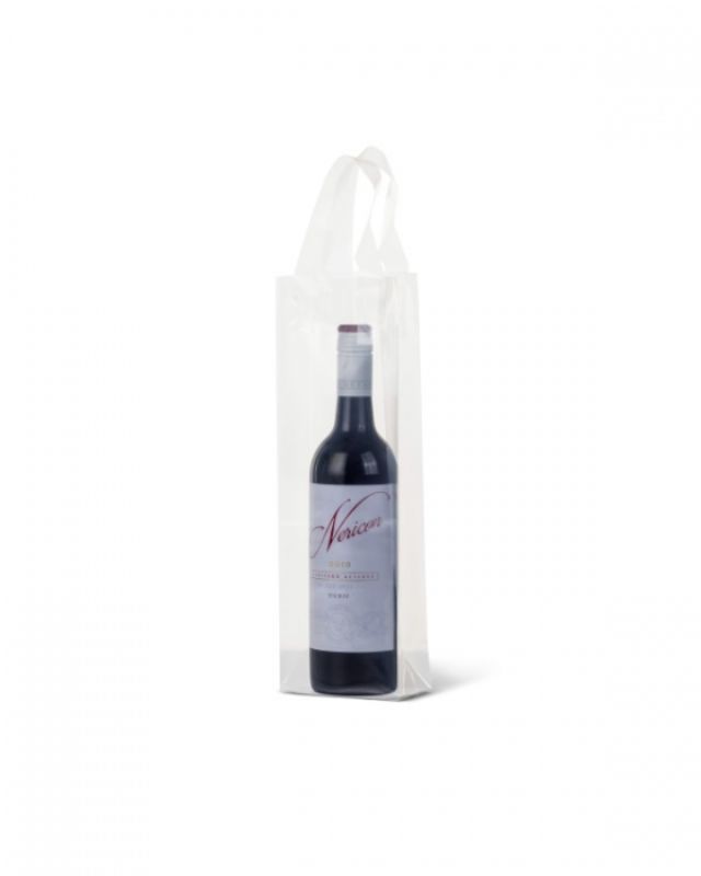 Wine Bottle Bags - Wine Single Plastic Clear EPI - Pack of 250