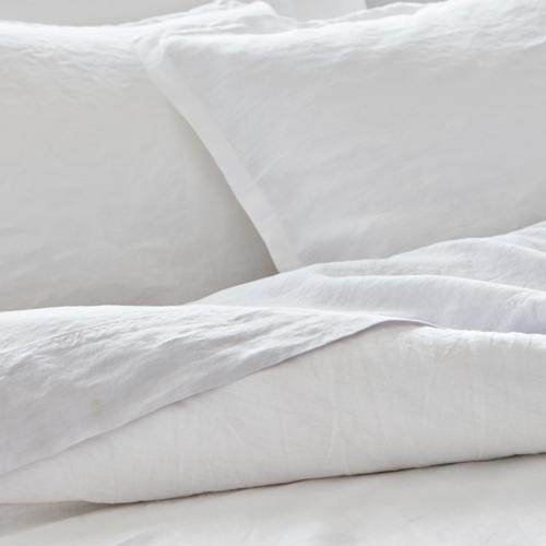 Baksana - LINEN White Duvet Set - California King