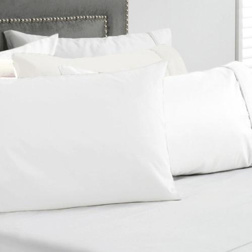 Baksana - SATEEN Std Pillow Cases White Pair