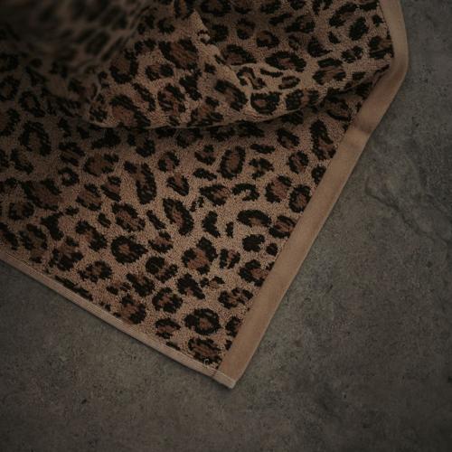 Baksana - Jacquard Towel - Leopard - Face Towel