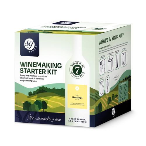 Pinot Grigio Winemaking Starter Kit SG Wines 4.5L
