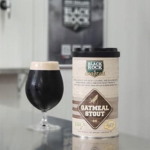 Black Rock Crafted Oatmeal Stout Beer Kit 1.7kg