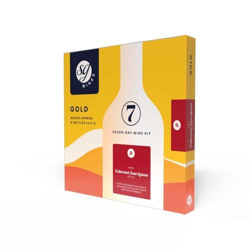Cabernet Sauvignon Wine Kit SG Wines Gold 6 Bottle