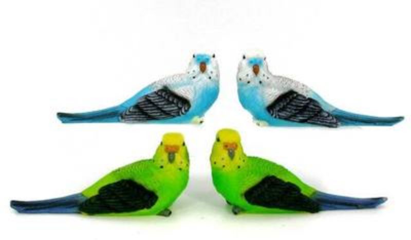 Ornament - Budgie 15cm (Set of 8 Asst)
