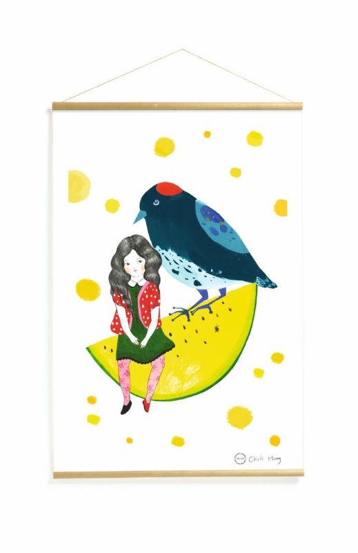 Wall Hanging - Tableau Loly Sweet (16cm) - Djeco