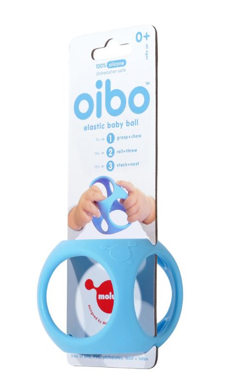 Sensory Toy - Oibo Blue (Set of 2) - Moluk