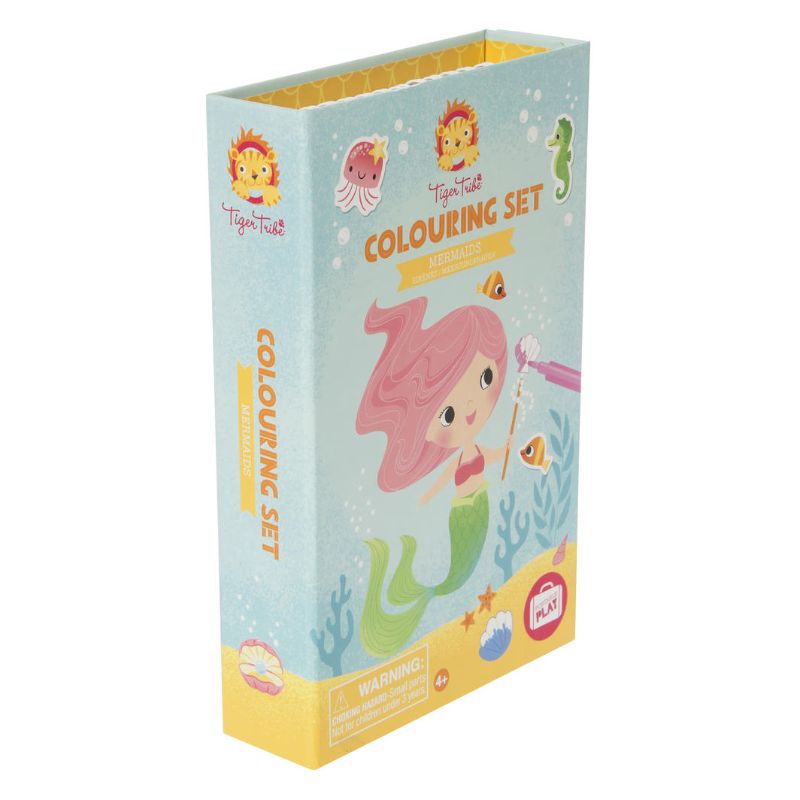 Colouring Set - Mermaids - Tiger Tribe