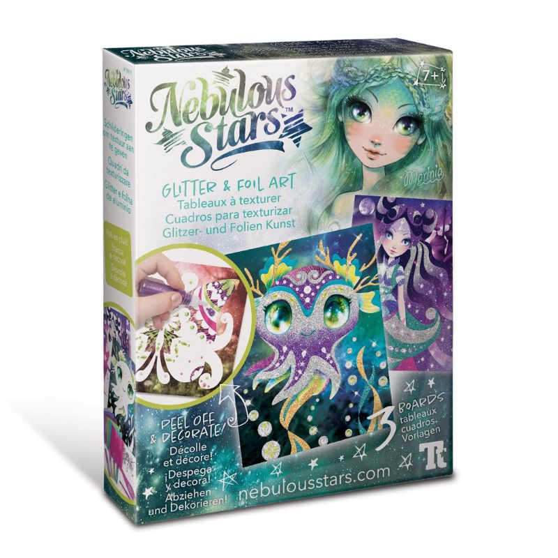 Glitter & Foil Art - Marinia (Set of 2) - Nebulous Stars