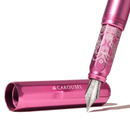 Ferris Wheel Press Fountain Pen Aluminum Carousel Little Miss Jubilee Fine