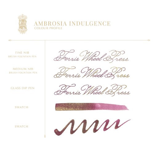 Ferris Wheel Press Fountain Pen Ink Ambrosia Indulgence 10ml