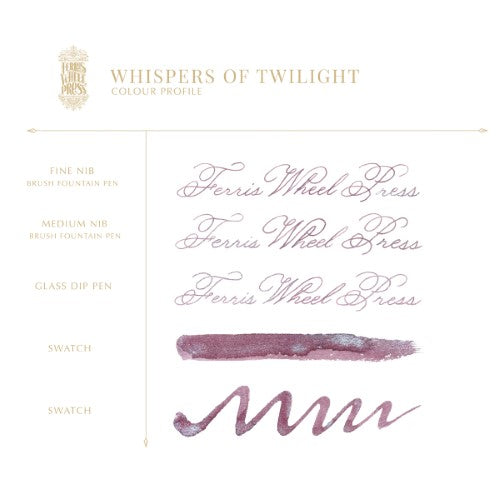 Ferris Wheel Press Fountain Pen Ink Ferritales Whispers of Twilight 10ml