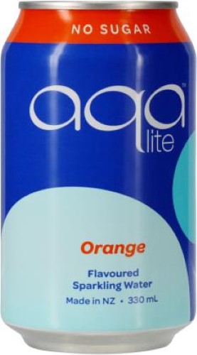 Water Sparkling Orange Can - 12X330ML
