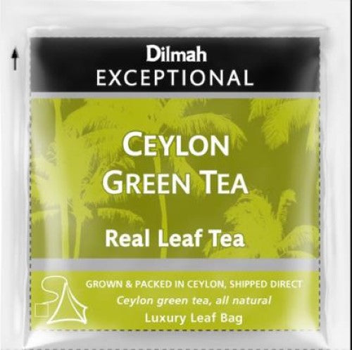 Tea Bag Ceylon Green Exceptional Foil Pyramid - 50PC