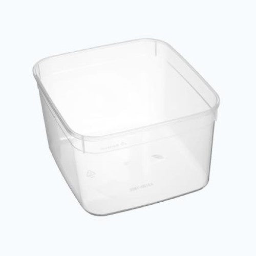 Container Square Plastic 3.1 Litre - 10PC
