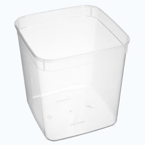 Container Square Plastic 4.8 Litre - 10PC