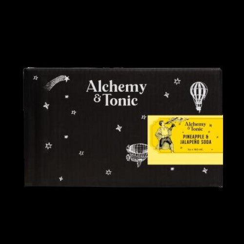 Drink Soda Pineapple & Jalapeno 160ml 4 Pack - 6X4PC