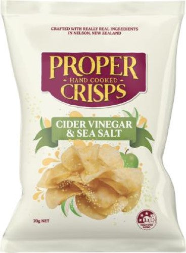 Crisps Cider Vinegar - 12X70G