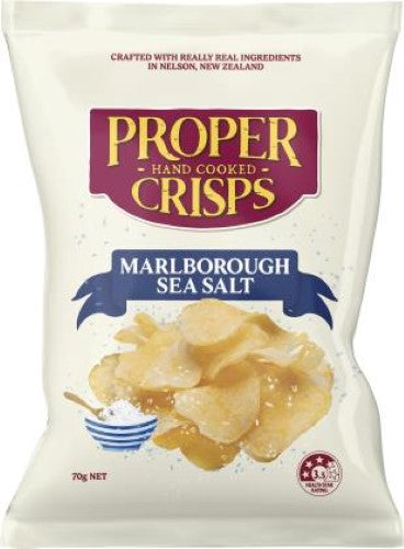 Crisps Marlborough Sea Salt - 12X70G