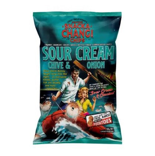 Chips Sour Cream & Chive Onion - 12X150G