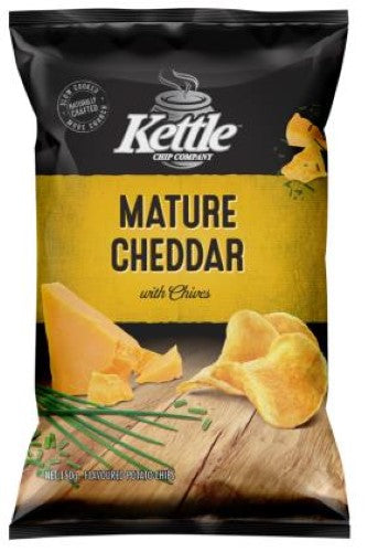 Chips Mature Cheddar With Chives - 12X150G