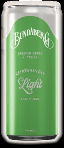Drink Apple & Lychee Refreshingly Light Can - 24X250ML
