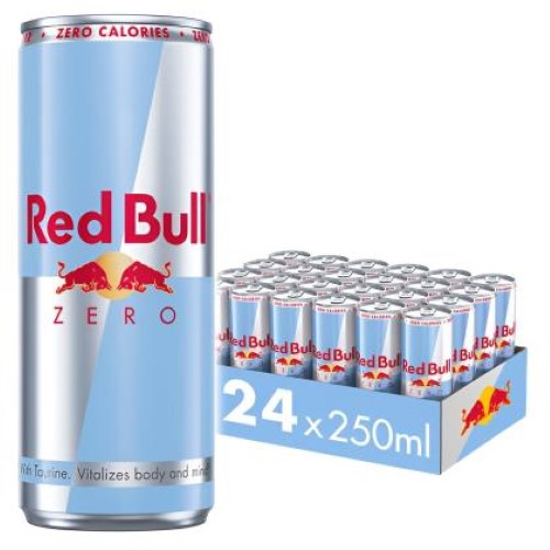 Red Bull Can Zero 250ml - 24X250ML
