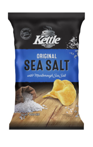 Chips Kettle Sea Salt - 12X150G