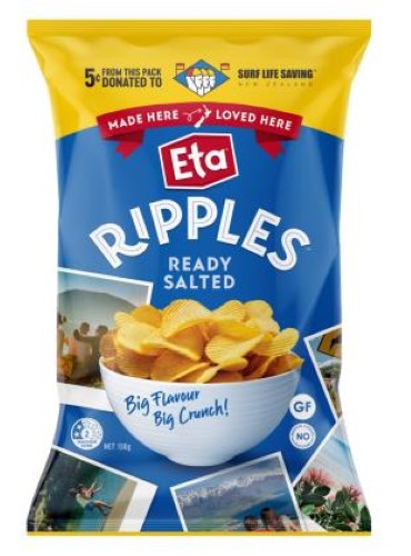 Chips Ripple Cut Ready Salted - 12X150G