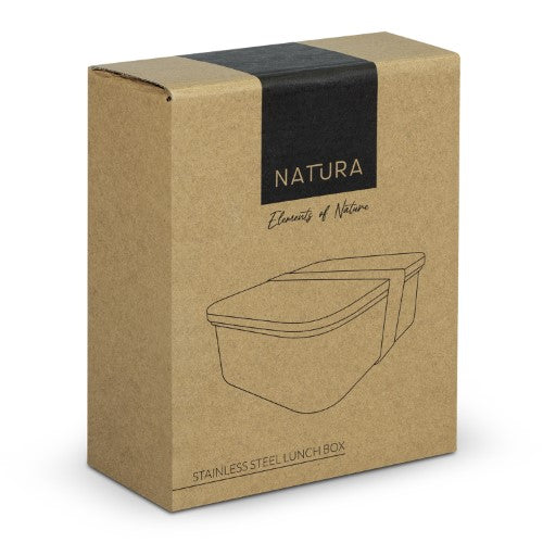 Lunch Box - NATURA Stainless Steel (Natural/Silver)