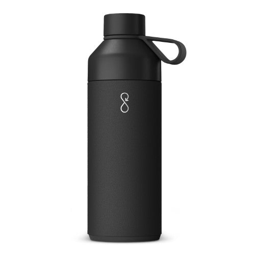Big Vacuum Bottle - Ocean Bottle 1L (Obsidian Black)