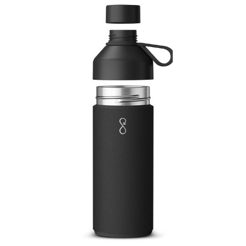 Big Vacuum Bottle - Ocean Bottle 1L (Obsidian Black)