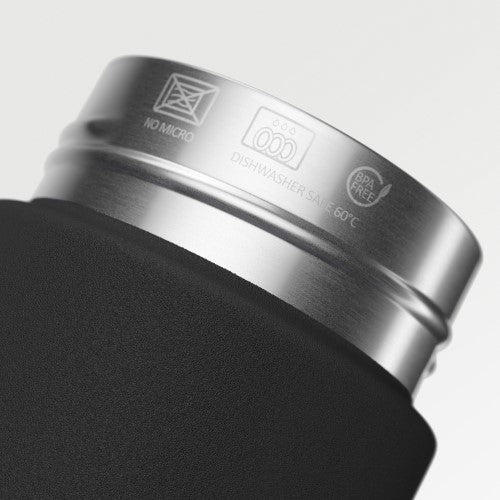 Big Vacuum Bottle - Ocean Bottle 1L (Obsidian Black)