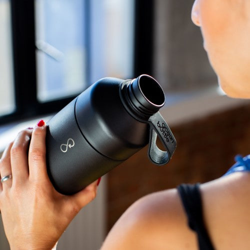 Big Vacuum Bottle - Ocean Bottle 1L (Obsidian Black)