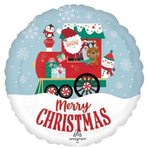 Balloon - 45cm Standard HX North Pole Express