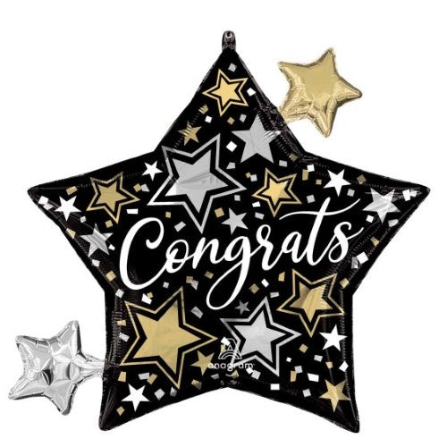 Balloon - SuperShape Congrats Stars