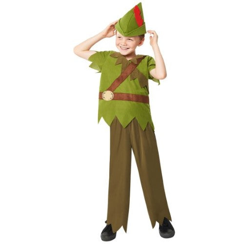 Costume Peter Pan Boys 6-8 Years