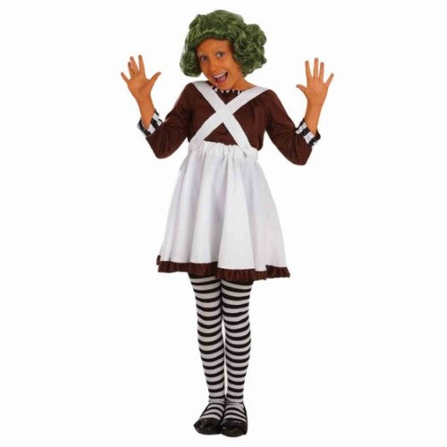 Morph Costume Factory Worker Girl's 7-9 Years