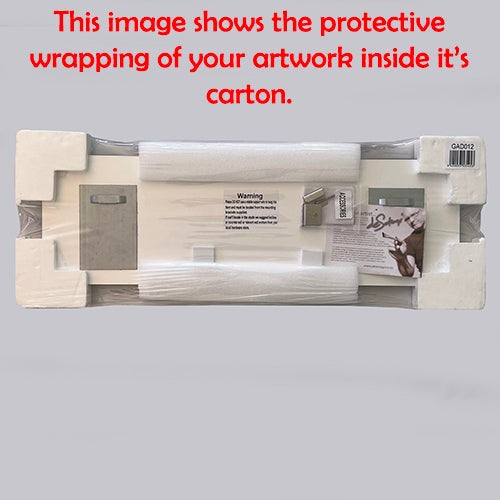 Glass Art - Afternoon Serenity (18.5 x 60cm)