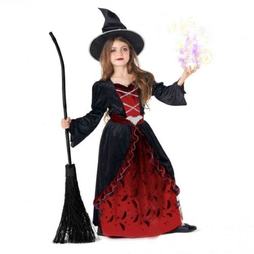 Morph Costume Red Bat Witch Girl's 4-6 Years