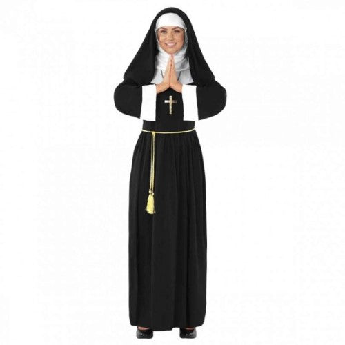 Morph Costume Nun Long Dress Women's Size 24-26