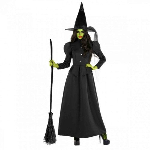 Morph Costume Black Wicked Witch of the West Women's Size 6-8