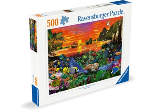 Ravensburger Turtle in the Reef Puzzle 500 Pieces