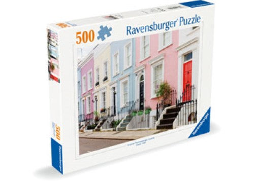 Ravensburger Colourful London Townhouses Puzzle 500 Pieces