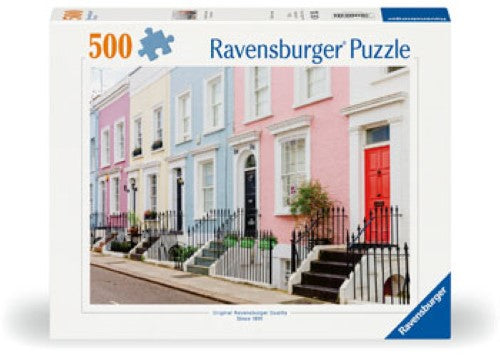 Ravensburger Colourful London Townhouses Puzzle 500 Pieces