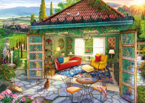 Ravensburger Tuscan Oasis Puzzle 1000 Pieces