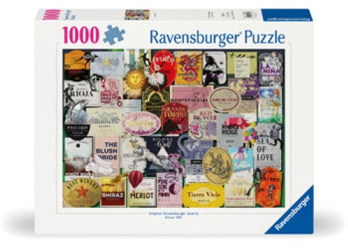 Ravensburger Wine Labels Puzzle 1000 Pieces