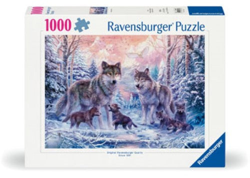Ravensburger Arctic Wolves Puzzle 1000 Pieces