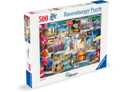 Ravensburger World Travel Pinboard Puzzle 500 Pieces