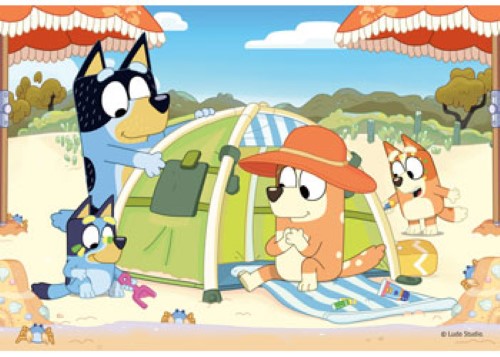 Ravensburger Bluey Beach Day! Puzzle 35 Pieces