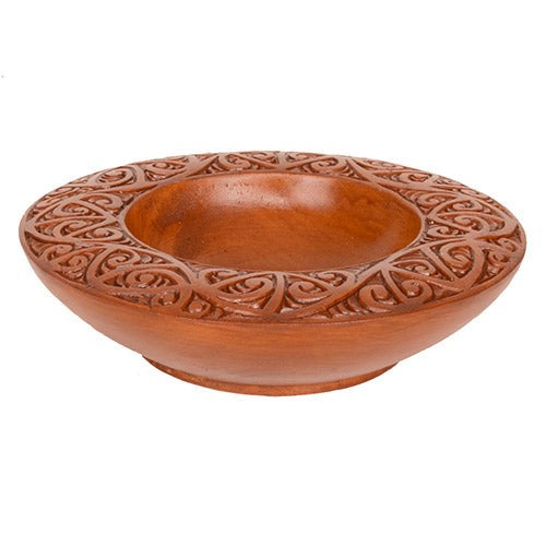 Large Open Wood Bowl (20 x 6 x 20cm)